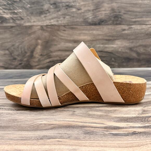 Kork-Ease Light Tan Strappy Sandals - Picture 5 of 11